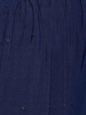 high rise scallop hem palazzo - 16684976 - Standard Image - 5