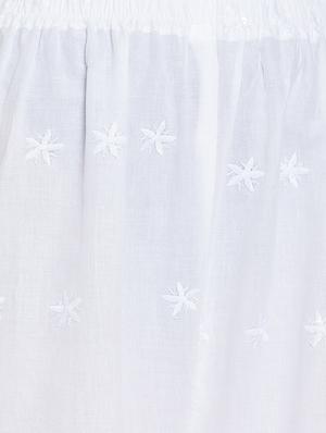high rise embroidered palazzo - 16684978 - Standard Image - 5