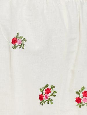 high rise embroidered palazzo - 16684980 - Standard Image - 5