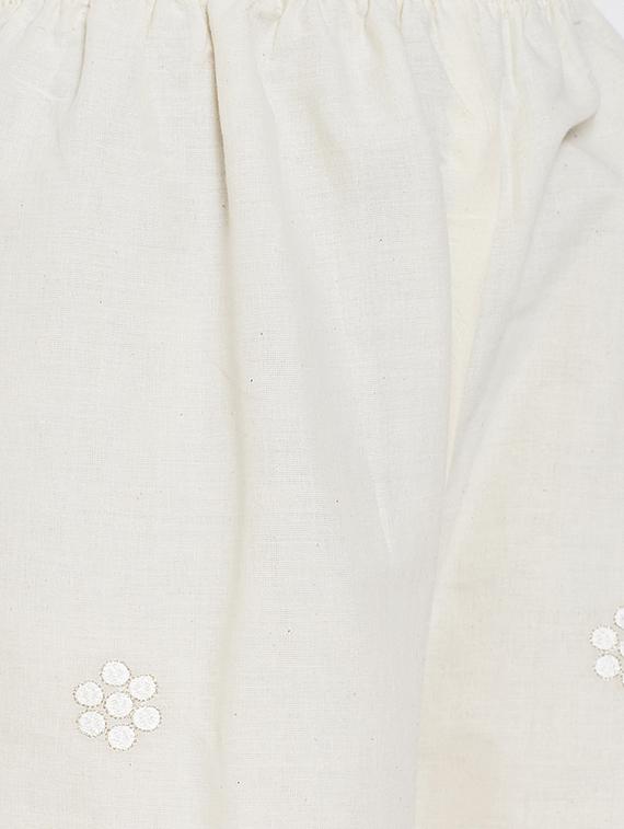 high rise embroidered palazzo - 16684981 - Zoom Image - 5