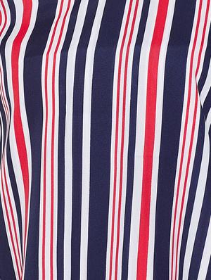 multi colored crepe layered top - 16684999 - Standard Image - 5