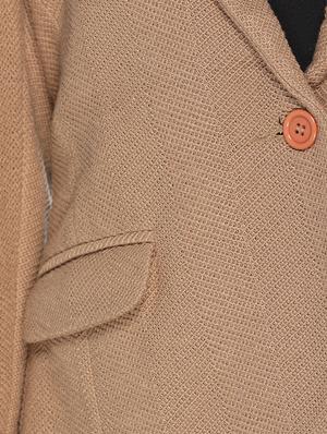 lapel neck pocket patch blazer - 16685316 - Standard Image - 5