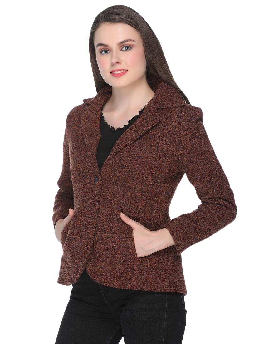 lapel neck pocket detail blazer - 16685318 - Zoom Image - 2
