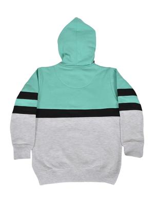 color block hooded sweatshirt - 16685928 - Standard Image - 2