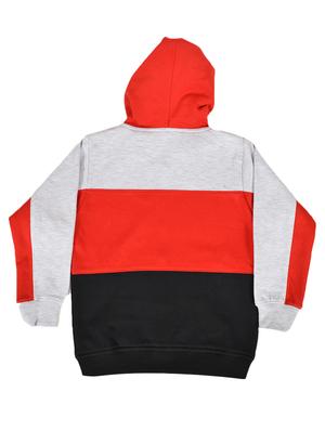 color block hooded sweatshirt - 16685931 - Standard Image - 2