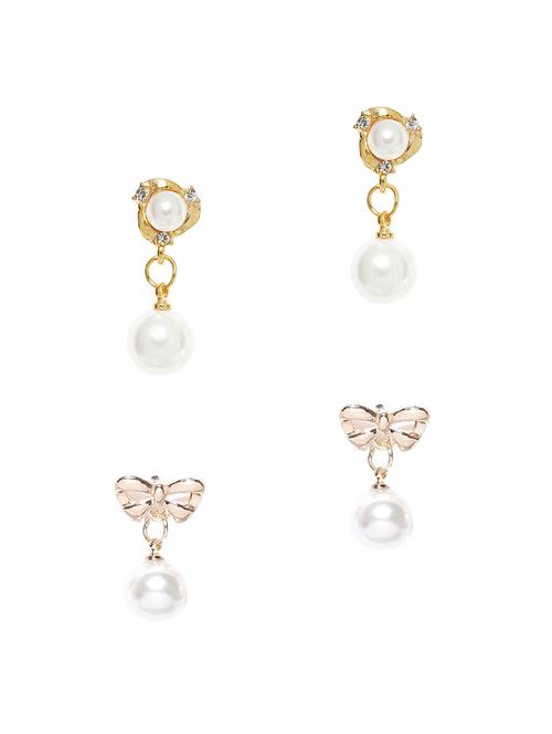 gold plated combo's. earring - 16685997 - Standard Image - 1