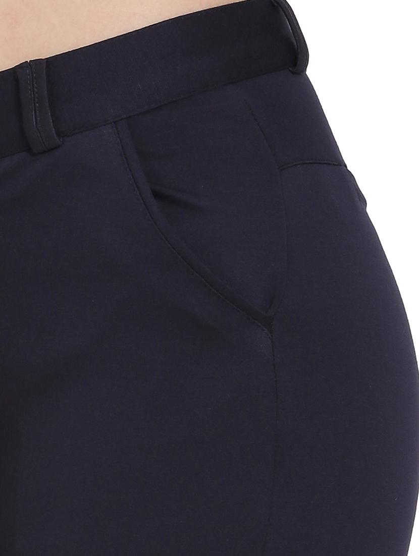 high rise flat front trouser - 16687570 - Zoom Image - 5