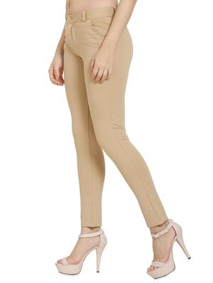 high rise flat front trouser - 16687572 - Standard Image - 2
