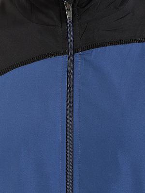 blue color block track suit - 16687946 - Standard Image - 5