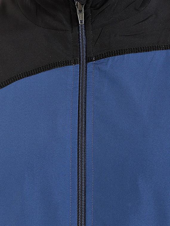 blue color block track suit - 16687946 - Zoom Image - 5