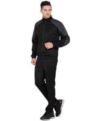 black color block track suit - 16687954 - Standard Image - 2