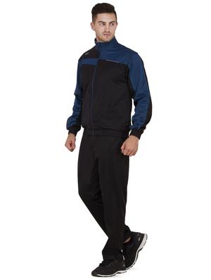 black color block track suit - 16687958 - Standard Image - 2