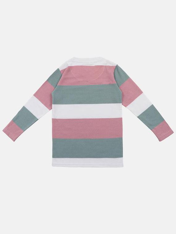 crew neck long sleeved cotton t-shirt - 16688677 - Zoom Image - 2