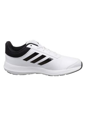 white leather lace up sport shoes - 16689903 - Standard Image - 2
