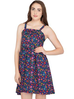 shoulder strap floral skater dress - 16690754 - Standard Image - 2