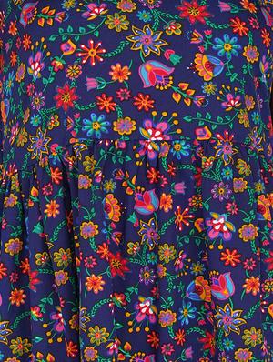 shoulder strap floral skater dress - 16690754 - Standard Image - 5