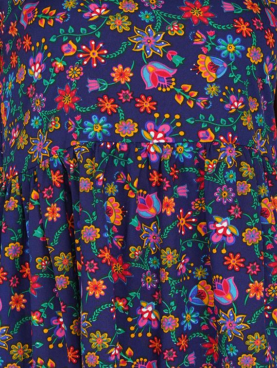 shoulder strap floral skater dress - 16690754 - Zoom Image - 5