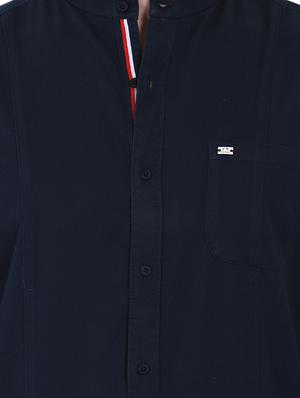 blue solid casual shirt - 16690879 - Standard Image - 5