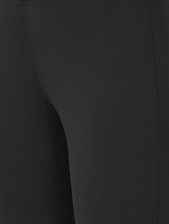 high rise solid track pant - 16691019 - Zoom Image - 5