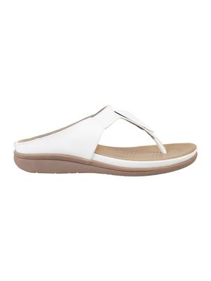 white toe separator flip flops - 16691368 - Standard Image - 2