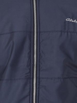 dark blue solid quilted jacket - 16691471 - Standard Image - 5