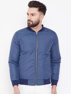 orange solid reversible quilted jacket - 16691484 - Standard Image - 5
