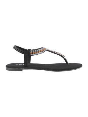 black back strap sandals - 16691860 - Standard Image - 2