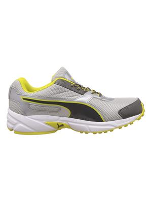 grey mesh lace up sport shoes - 16691978 - Standard Image - 2