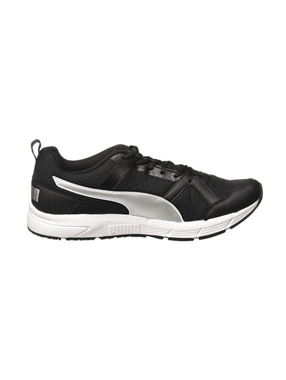 black fabric lace up sport shoes - 16692042 - Zoom Image - 2