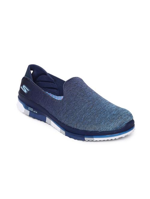 blue fabric slip on sports shoes - 16692357 - Very Small Image - 1