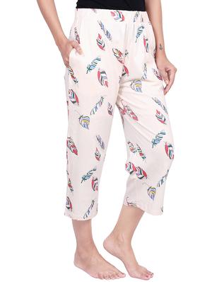 high rise printed capri - 16693062 - Standard Image - 2