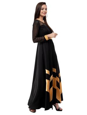 boat neck color block dress - 16693216 - Standard Image - 2