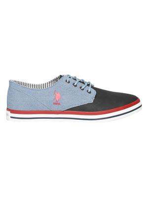 black leather lace up sneakers - 16693535 - Standard Image - 2