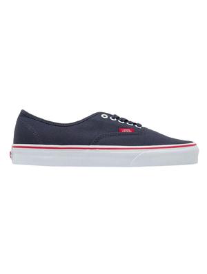 navy canvas lace up sneakers - 16693557 - Standard Image - 2
