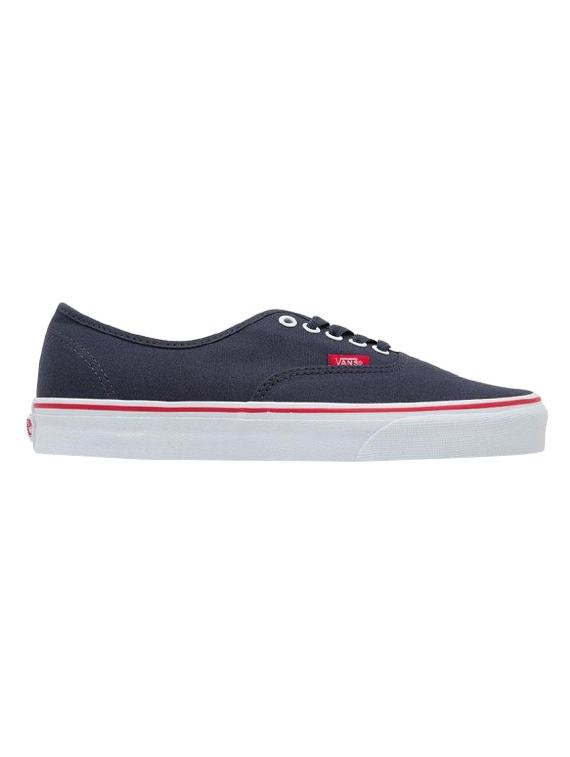 navy canvas lace up sneakers - 16693557 - Zoom Image - 2