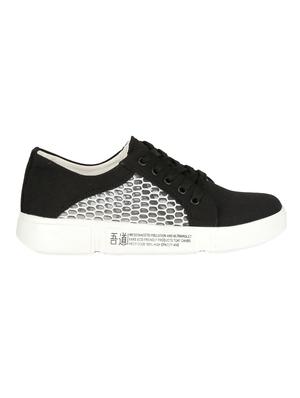 black lace-up sneakers - 16693611 - Standard Image - 2