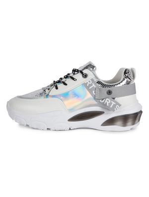white lace-up casual shoes - 16693728 - Standard Image - 2