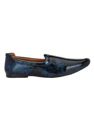 blue patent leather slipons - 16694106 - Standard Image - 2