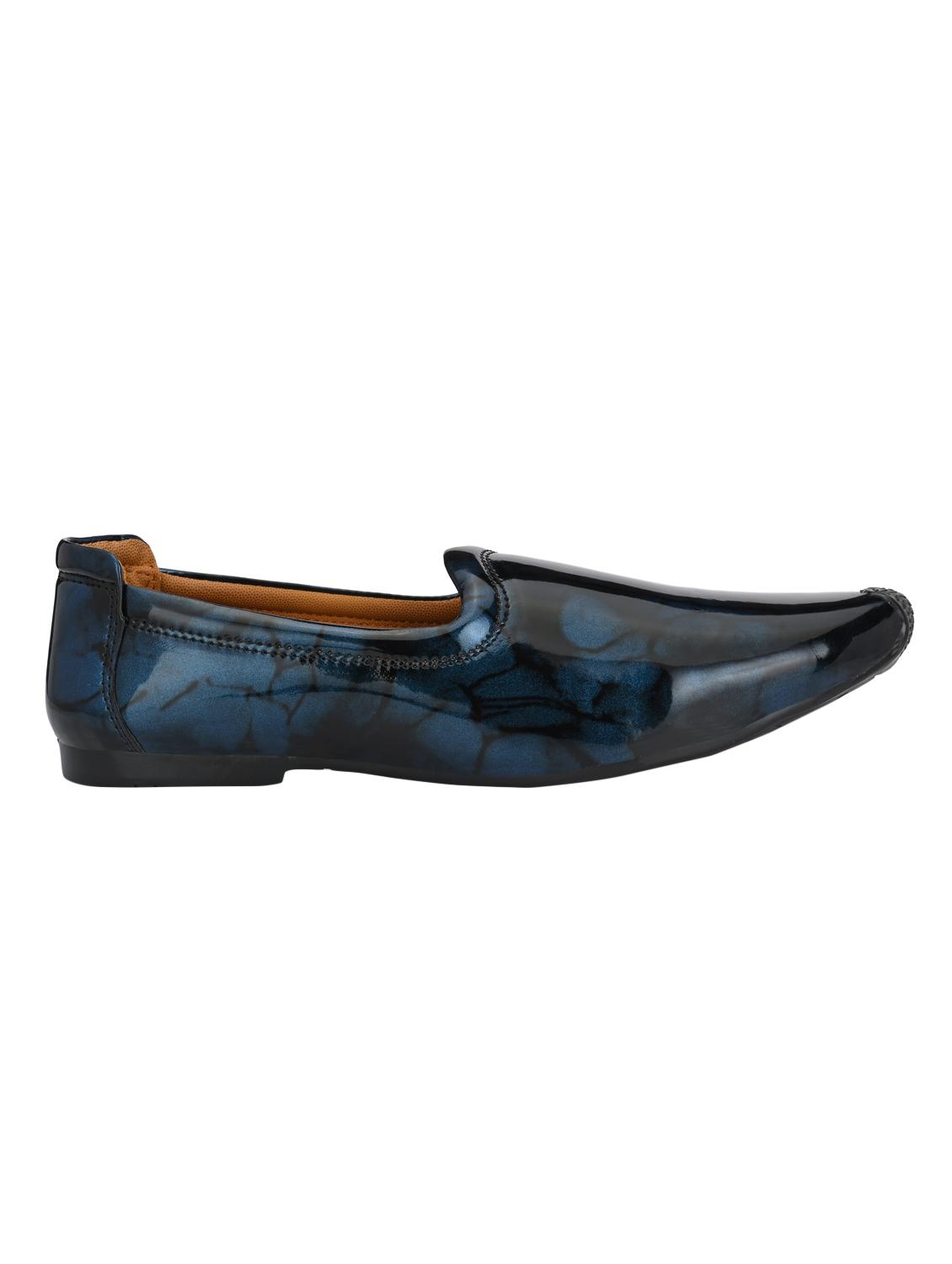 blue patent leather slipons - 16694106 - Zoom Image - 2