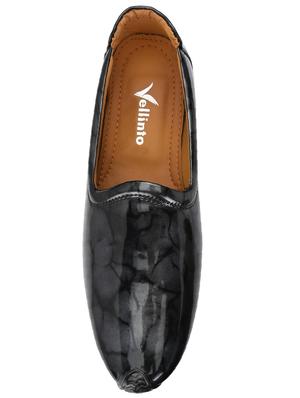 black patent leather slipons - 16694107 - Standard Image - 5