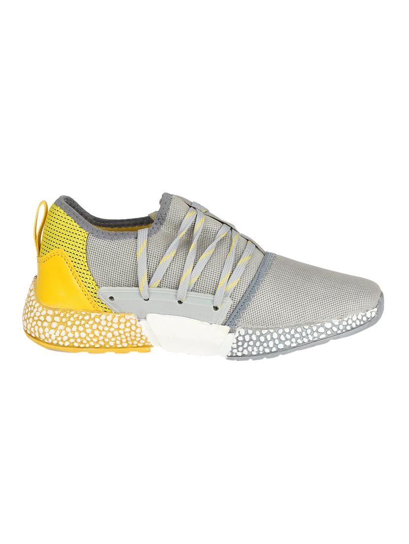 grey mesh lace up sport shoes - 16694265 - Zoom Image - 2