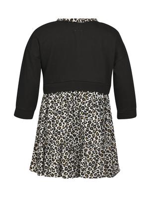 tie knot animal print frock - 16694435 - Standard Image - 2