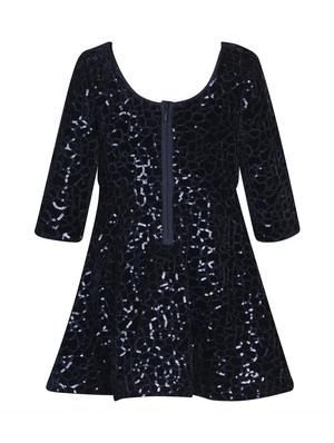 boat neck sequined frock - 16694439 - Standard Image - 2