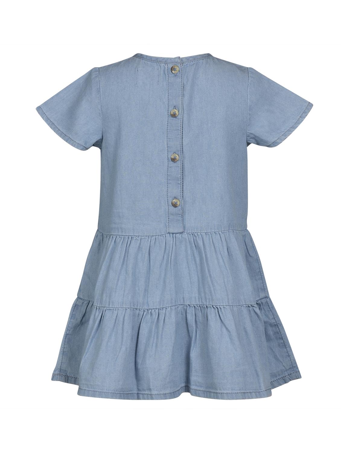 crew neck gathered frock - 16694440 - Zoom Image - 2