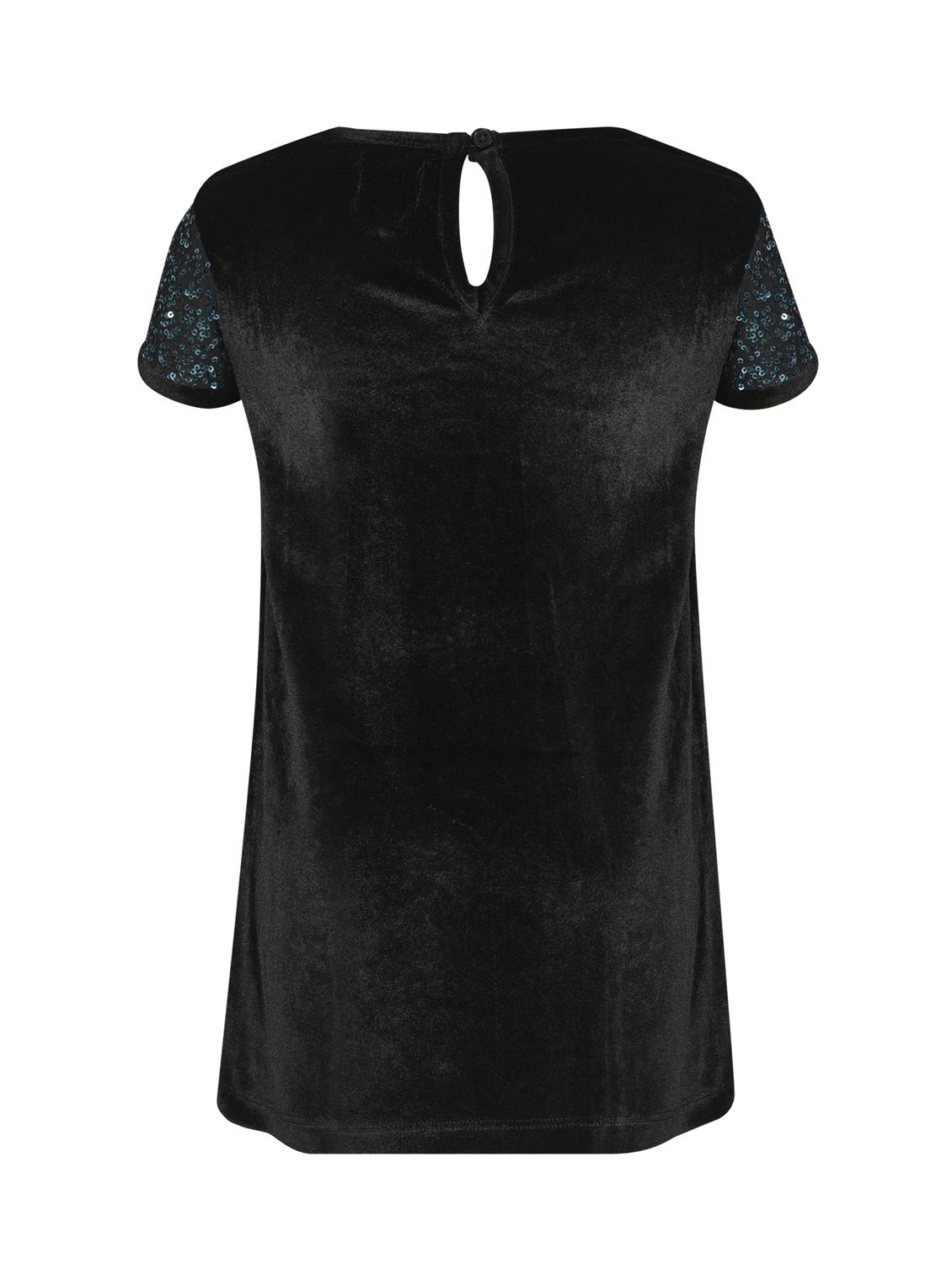 boat neck sequined frock - 16694450 - Zoom Image - 2