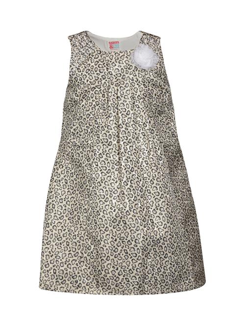 floral patch animal print frock - 16694456 - Standard Image - 1