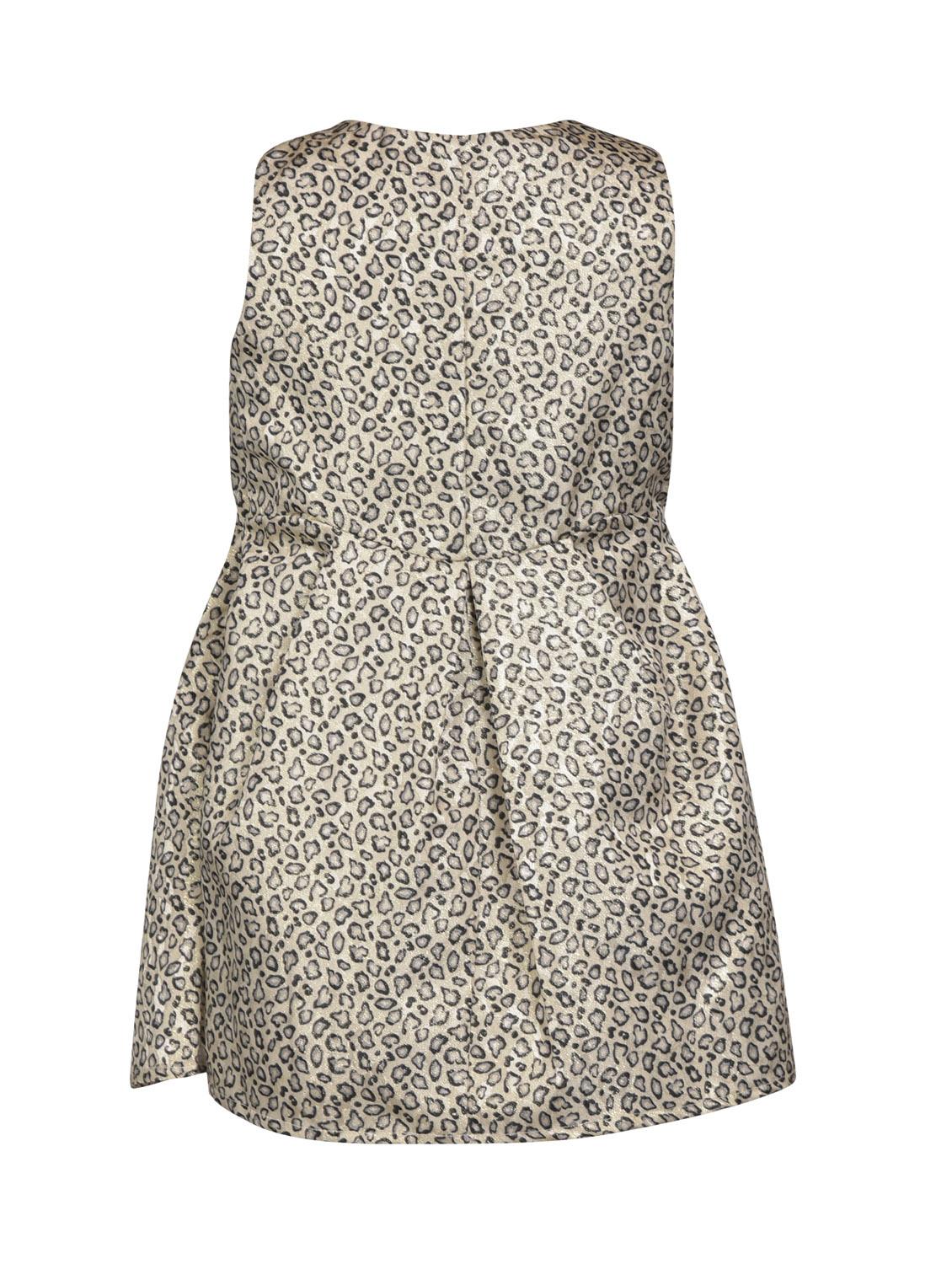 floral patch animal print frock - 16694456 - Zoom Image - 2
