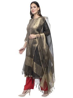 solid banarasi dupatta - 16694768 - Standard Image - 2