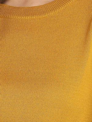 long sleeved round neck top - 16694964 - Standard Image - 5