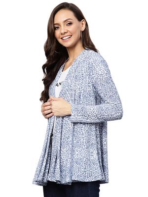 water fall neck solid shrug - 16695284 - Standard Image - 2